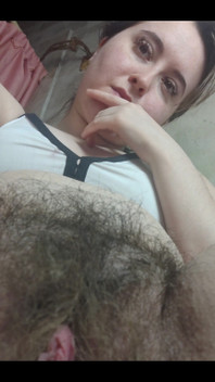 My Hairy, Creamy Pussy up Close
