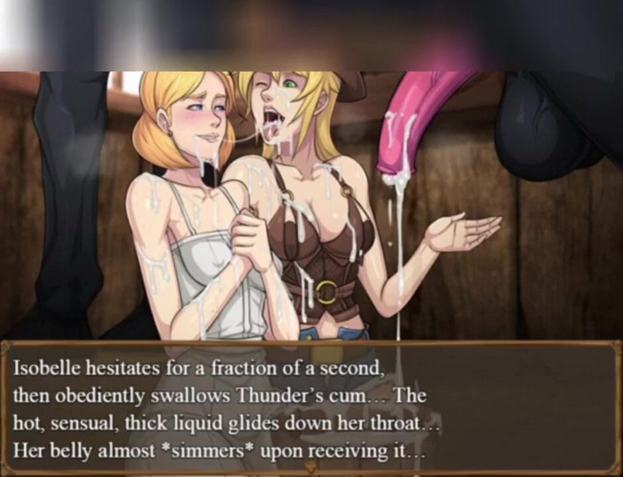 3DXXXTEEN2 Cartoon: Claire's raunchiness at the ranch. 3D porn cartoon sex
