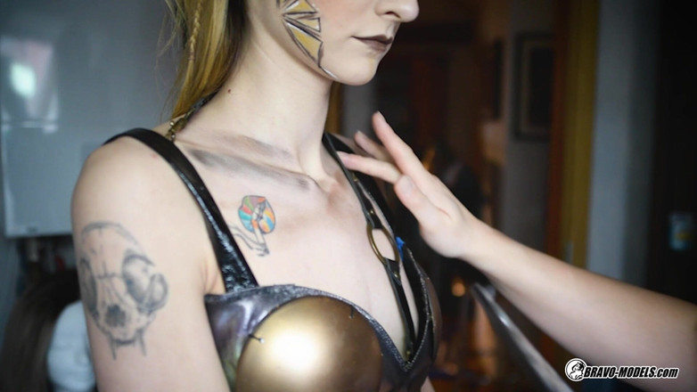 Bravo Sexy: Adelle unicorn - backstages konten cosplay vr