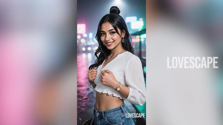 Lovescape: Risky Bus Ride: Desi Deepthroats Stranger in Public