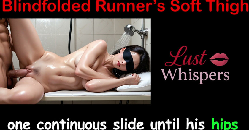LustWhispers: Blindfolded Runner’s Soft Thighs - English Sex Story