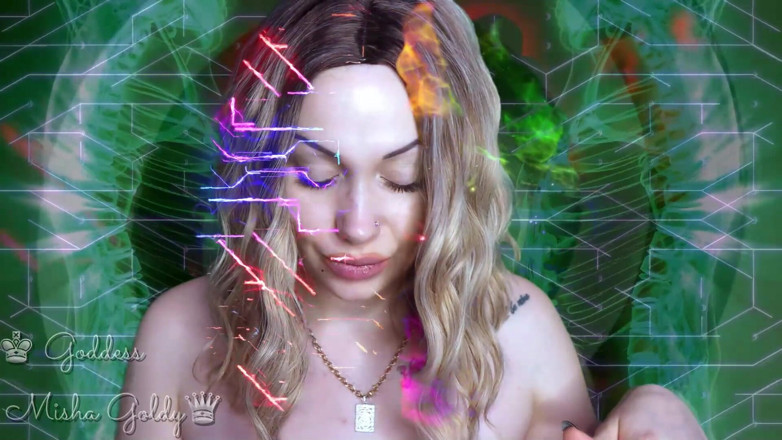 Goddess Misha Goldy: Mesmerizing brain reprogramming! Whispering ASMR triggers &amp; eye fixation!