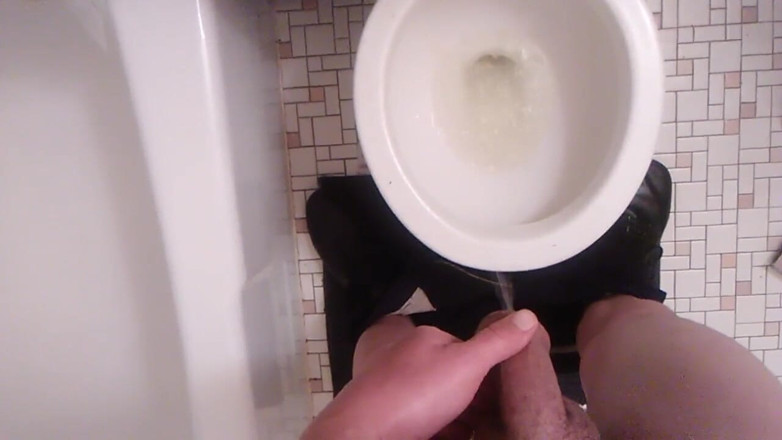 LilTaste: POV Mtf Pissing Playing W/asshole &amp; Non-op Clit (1/2)