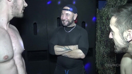 Fun bareback meeting in Barcelona: Jorge Sainz used raw by Vlad Castle at boyberry bcn