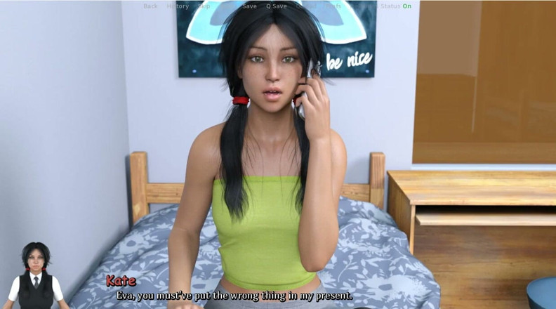 XXX Games Bunk: Bad hero - gameplay - gioco di ruolo - teenager prova la biancheria...
