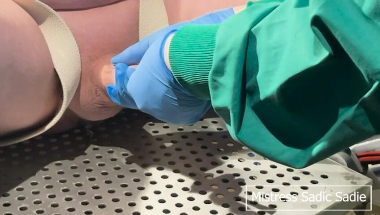 Sadic Sadie: Eine einfache Katheterdemonstration, Breitere seine harnröhre