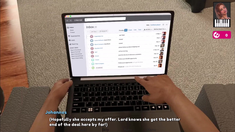 Johannes Gaming: Melody - a primit un e-mail pentru mărirea penisului