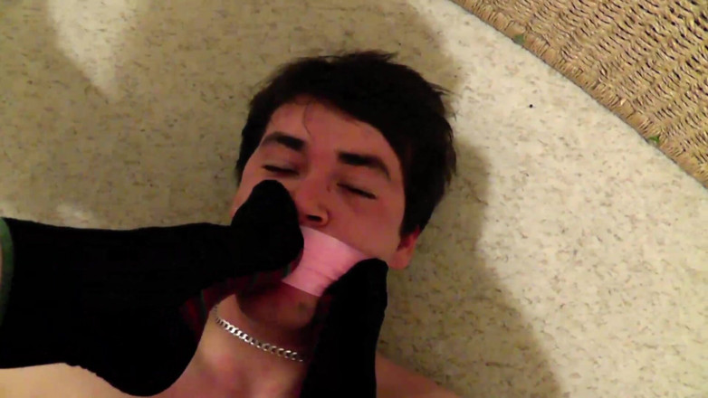 Real Sessions Filmed Miss Jessica Wood: Bank Smelly Sock Worship and with Tape - Size 1920 X 1080