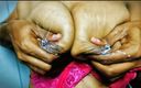 Tamil sex videos: Videoclip cu mătușă indiană tamilă cu lapte