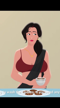 Desi Indische Bhabhi gemanipuleerd en hard geneukt door haar zwager