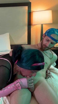 Hot TS Kelsey Masters Deepthroating Big Cock - Compilation 2