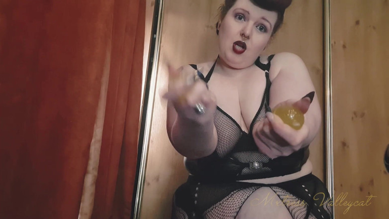 Mxtress Valleycat: Goth drottning förstör dina bollar