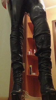 Leather Boots Worship
