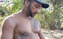 Marcio baiano: Double Cumshot By The River With Women Taking Cum