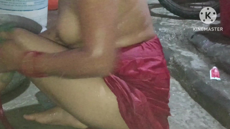Anita yadav: Taking a Bath