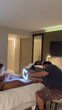 Behind the scenes - adegan seks melia avelin dan mrflourish di balik layar 1