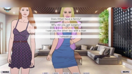 3DXXXTEEN2 Cartoon: Inte längre bara vänner med Eva. 3D porr tecknad sex