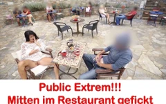 Dokonce i v restauraci, šukání před hosty!