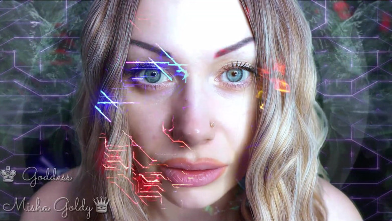 Goddess Misha Goldy: Reprogrammation de cerveau envoûtant ! Gâchettes ASMR chuchotant et fixation de...