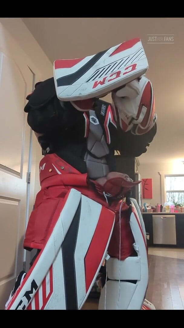 Bruiser Bearwood: Hockey-goalie