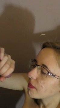 Nerdy Girl POV Blow Job