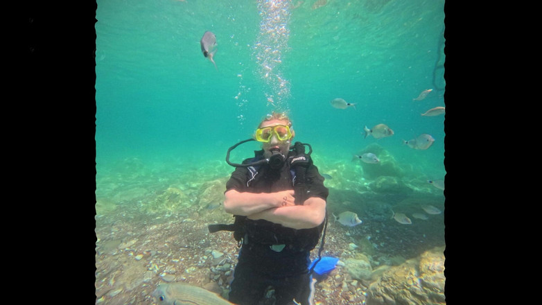 JessieHH: 图尔吉耶的潜水！自由