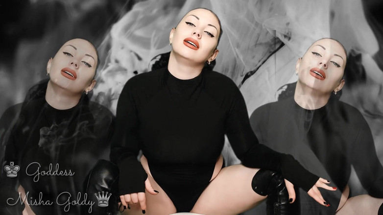 Goddess Misha Goldy: Jesteś bardziej zainteresowany kutasem niż cipką! Jesteś coraz bardziej skłonny...