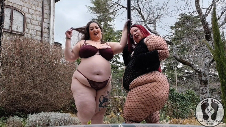 All You Can Fetish: Le retour de cette déesse extrêmement grosse - un tremblement de...