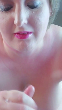 Step-mom Taboo Blowjob JOI Facial POV