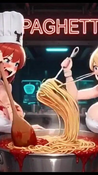 Video divertente cook, animazione