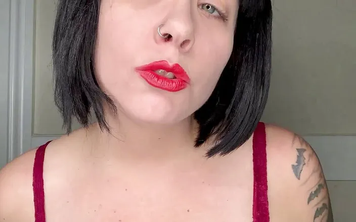 Deanna deadly: Taking advantage of your red lips and tit fetish