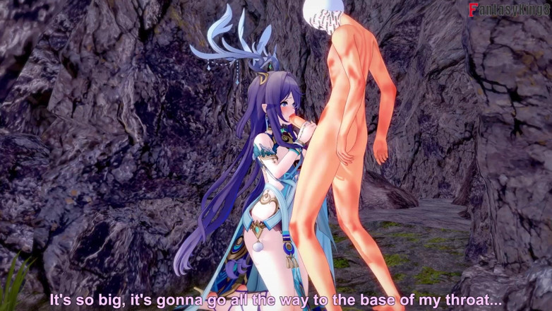 Fantasy king: Lauma gorąca sex oralny - Genshin Impact