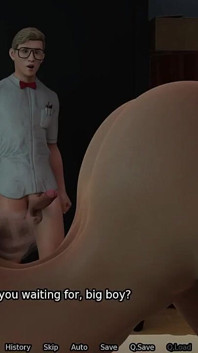 Blonde beliebte schlampe fickt meine stiefmutter zum sexbot-gameplay