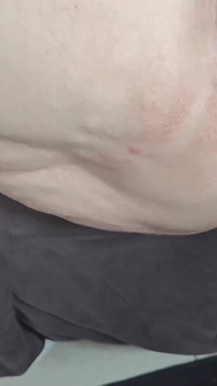 Fat Woman Met Black Man at the Bus Stop, Took Him Home, Jerk off His Cock and Empty His Cum Her Pussy & Used It to Masturbate