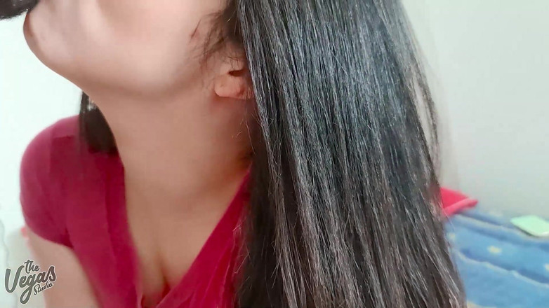 Selena Vega: Spontánní postel šukání nohou Škádlení nohou, hluboké pov kouření, hračka Clit buzz,...