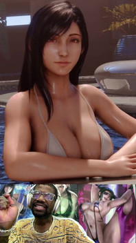 Big Huge Milky Breast Ass Tifa Shows You Her Tasty Milkies