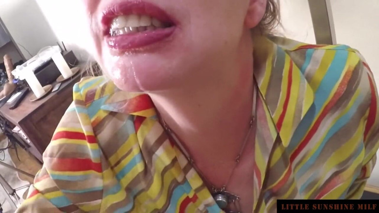 Little Sunshine MILF: First a standing Assfuck than Cum in Mouth ATM