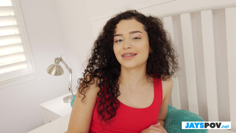 JAYS POV: Welcoming Sexy Latina Thalia Diaz to Porn