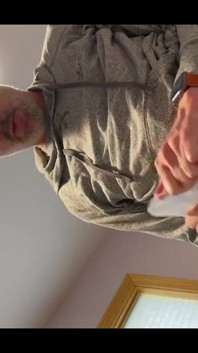 Squeezing Balloon to Anally Insert Ozone Into Ass