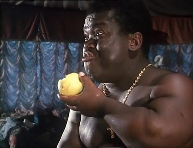 Black Sinner: Big black cock in hairy pussy in ass...cum in mouth