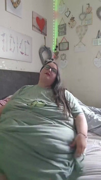 SSBBW am frühen morgen sahniger körper