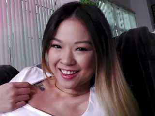 Lulu Chu Sucks off Her Number One Fan!