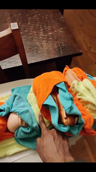 Washed and Now Drying All the Sex Toys I Used in the Video I Just Uploaded