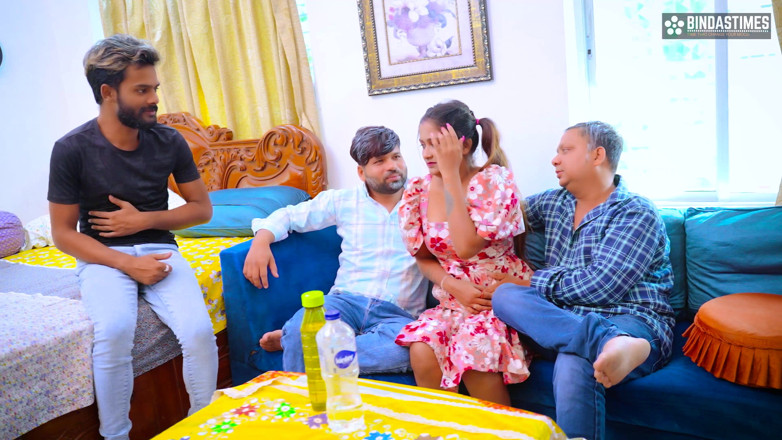 Biind as times: Desi Stepdaughter Gangbanged by Her Stepuncle, Stepfather and Stepbrother (hindi Audio)