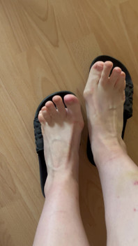 Feet in Flip-flops