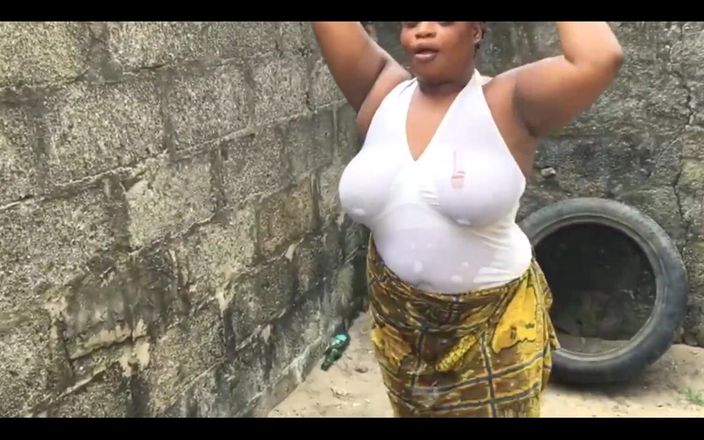 Emris53: Bitch with Massive Tits Helped and Fucked Hard Outdoor