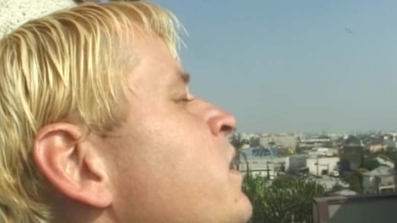 Gaylicious: Deep Rimming Tgirl Ass on Balcony Throbbing Cock Sucked Sloppy