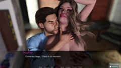 Porngame201: Manželka a nevlastní matka - Awam Fanmade Edition Návštěva domácího tance