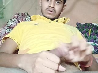 Wild Stud: Desi Indian Village Boy Masterbating Hard and Try Not to...