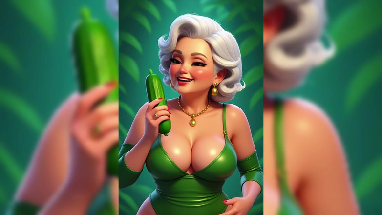 AI Porn: ग्रैनी ककड़ी एनीमेशन